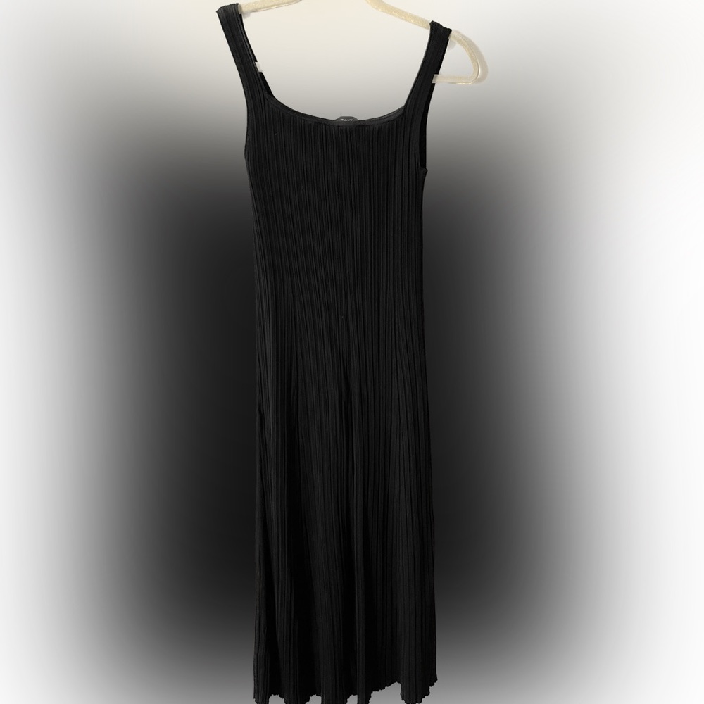 Theory Tank Dress in Stretch Knit | Women’s Small | Black | New without tags